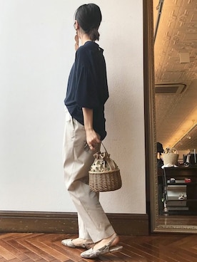 nano・universe lady's webeditorさん（レディース・158cm）の春コーディネート