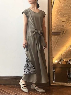 「旅行」｜nano・universe lady's webeditorさん（レディース・158cm）の春コーディネート