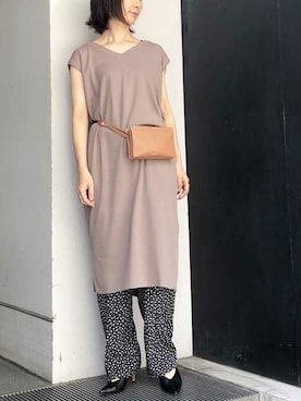 「HASHIBAMI（ハシバミ）のアイテム」を使った、nano・universe lady's webeditorさん（レディース・158cm）の春コーディネート