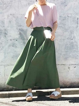 「ポシェット」｜nano・universe lady's webeditorさん（レディース・158cm）の夏コーディネート