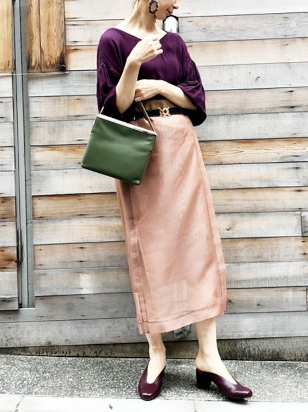 SACRA（サクラ）の「SACRA/ORGANDY WRAP（スカート）」 - WEAR