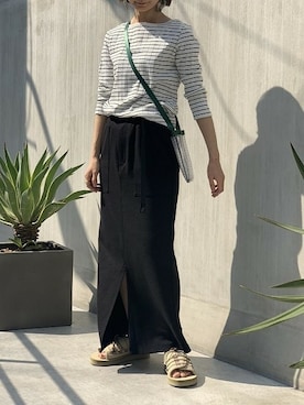 「suicoke（スイコック）のアイテム」を使った、nano・universe lady's webeditorさん（レディース・158cm）の春コーディネート