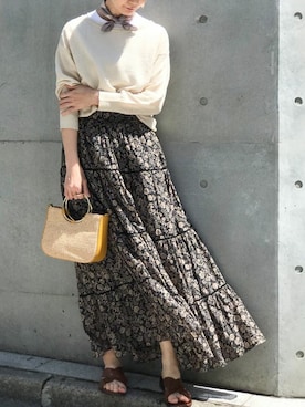 「PERSON'S（パーソンズ）のアイテム」を使った、nano・universe lady's webeditorさん（レディース・158cm）の春コーディネート