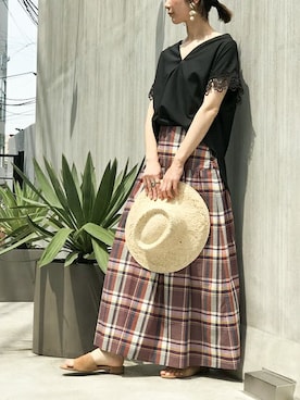 nano・universe lady's webeditorさん（レディース・158cm）の春コーディネート