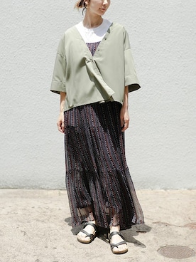 nano・universe lady's webeditorさん（レディース・158cm）の春コーディネート