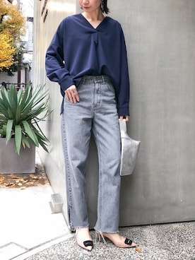nano・universe lady's webeditorさん（レディース・158cm）の冬コーディネート