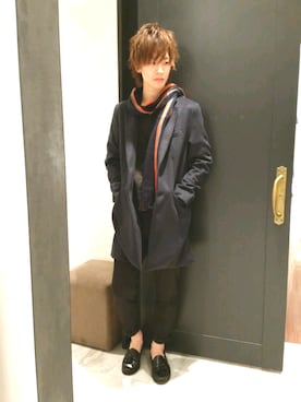 「ユニオンステーション」｜UNION STATIONさん（メンズ・168cm）の秋コーディネート