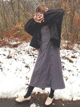 マウンテンパーカーを使った 冬コーデ のレディース人気ファッションコーディネート Wear