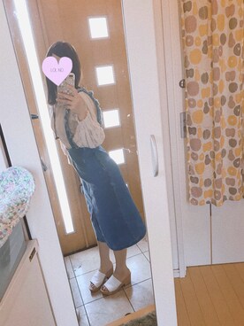 ❤︎さん（レディース・166cm）の夏コーディネート