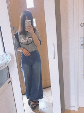 ❤︎さん（レディース・166cm）の夏コーディネート