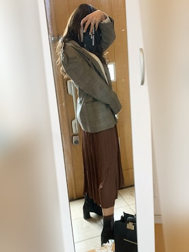 「LAKOLE（ラコレ）のアイテム（レッグウェア）」を使った、❤︎さん（レディース・167cm）の春コーディネート