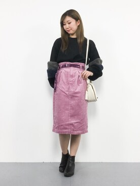 MARUNAさん(レディース・163cm)の冬コーディネート