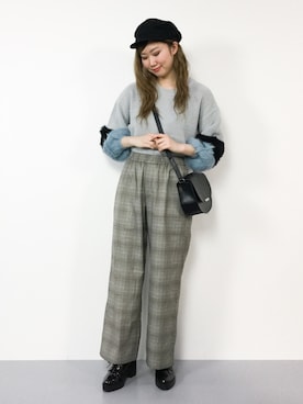 MARUNAさん(レディース・163cm)の冬コーディネート