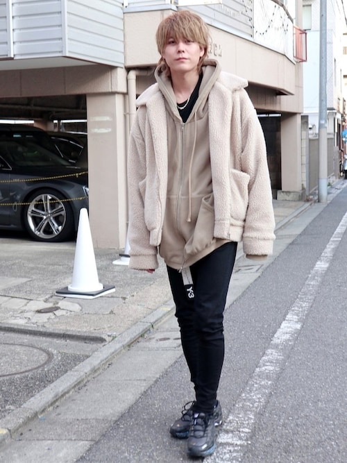 Y 3 ワイスリー のベルトを使った人気ファッションコーディネート Radiopio12