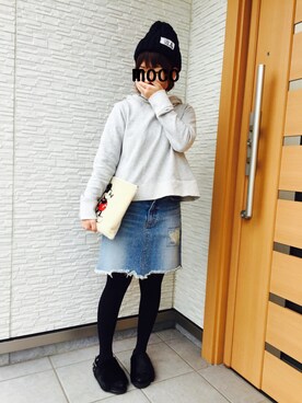 mocoさん（レディース・148cm）の冬コーディネート