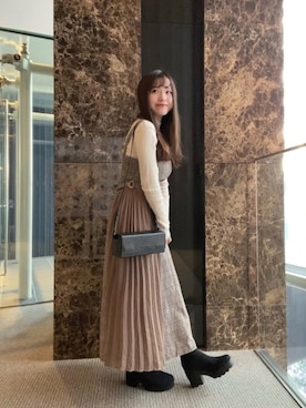 marinaさん（レディース・156cm）の秋コーディネート