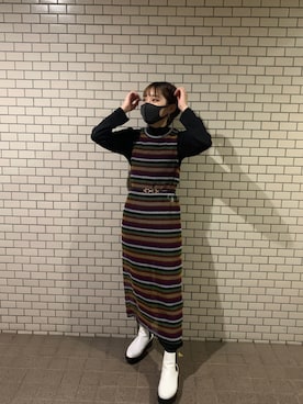 なつきさん（レディース・154cm）の秋コーディネート