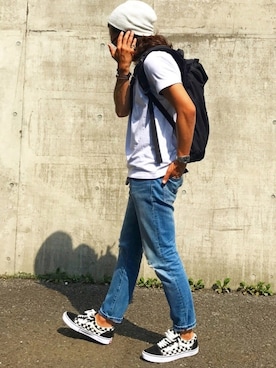 Hayato Kanekoさん（メンズ・172cm）の夏コーディネート