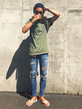 Hayato Kanekoさん（メンズ・172cm）の夏コーディネート