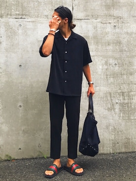 Hayato Kanekoさん（メンズ・172cm）の夏コーディネート