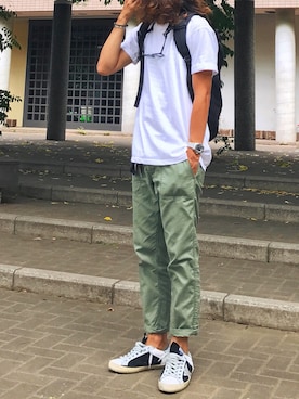 Hayato Kanekoさん（メンズ・172cm）の夏コーディネート
