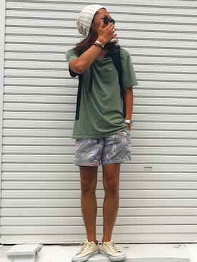 Hayato Kanekoさん（メンズ・172cm）の夏コーディネート
