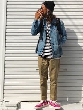 Hayato Kanekoさん（メンズ・172cm）の秋コーディネート