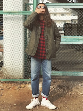 Hayato Kanekoさん(メンズ・172cm)の冬コーディネート