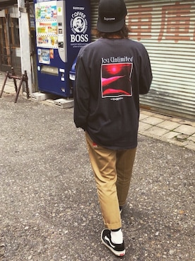 Hayato Kanekoさん（メンズ・172cm）の春コーディネート