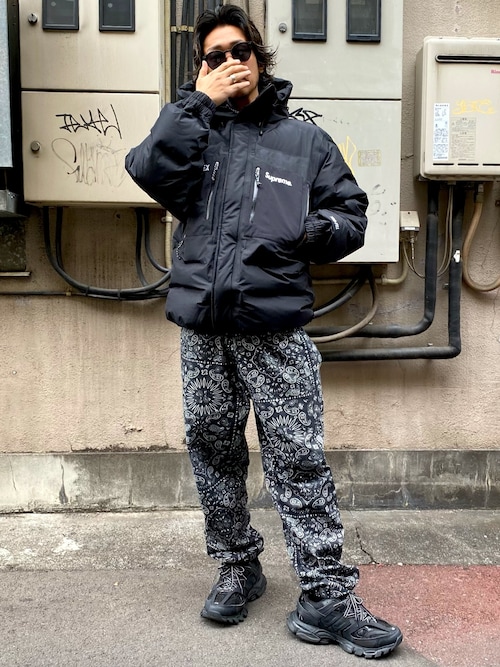 Hayato Kaneko Supreme のダウンジャケット コートを使ったコーディネート Wear