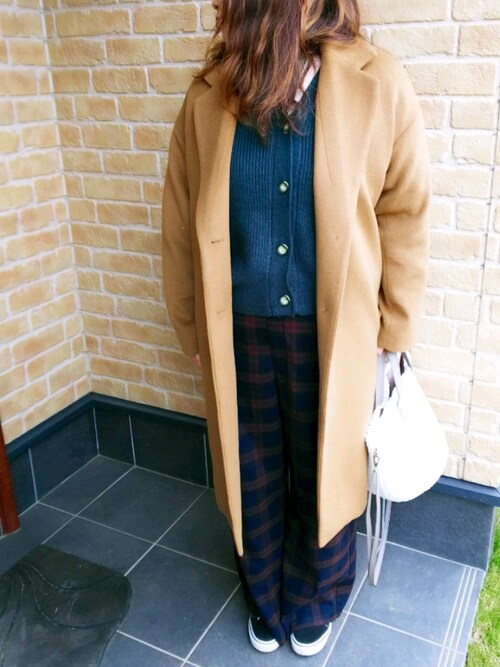 りの Guのチェスターコートを使ったコーディネート Wear