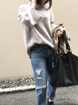 aikoさん（レディース・158cm）の冬コーディネート