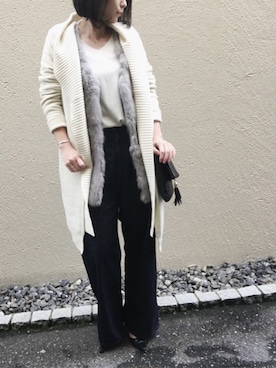 aikoさん（レディース・158cm）の冬コーディネート