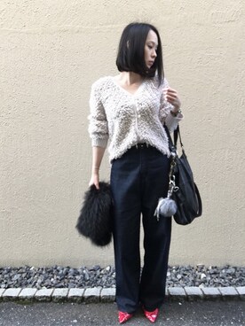 aikoさん（レディース・158cm）の冬コーディネート