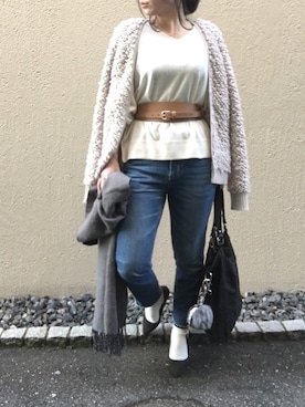 aikoさん（レディース・158cm）の冬コーディネート