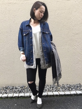 aikoさん（レディース・158cm）の春コーディネート