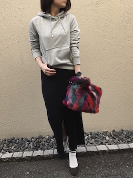 「ファークラッチ」｜aikoさん（レディース・158cm）の春コーディネート
