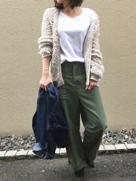 aikoさん（レディース・158cm）の春コーディネート