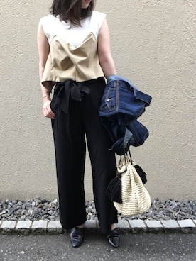 aikoさん（レディース・158cm）の春コーディネート