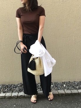 「ラドロー」｜aikoさん（レディース・158cm）の夏コーディネート
