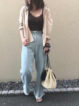 「ラドロー」｜aikoさん（レディース・158cm）の夏コーディネート