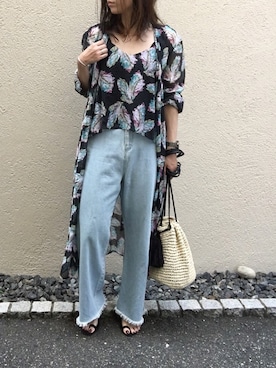 aikoさん（レディース・158cm）の夏コーディネート