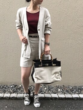 aikoさん（レディース・158cm）の夏コーディネート