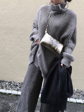 aikoさん（レディース・158cm）の冬コーディネート
