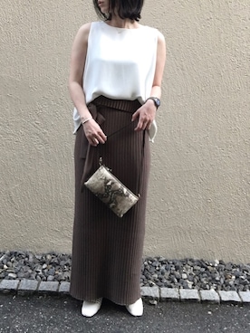 aikoさん（レディース・158cm）の春コーディネート