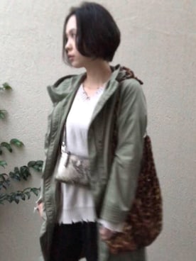 「ショートボブ」｜aikoさん（レディース・158cm）の秋コーディネート