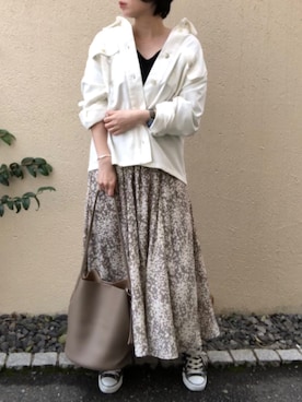 aikoさん（レディース・158cm）の春コーディネート