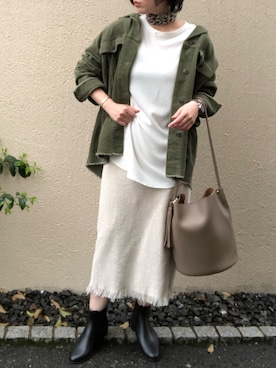 aikoさん（レディース・158cm）の春コーディネート