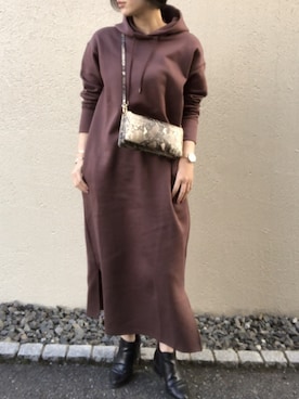 aikoさん（レディース・158cm）の冬コーディネート