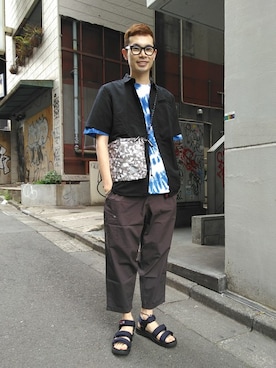 Haranoさん(メンズ・180cm)の夏コーディネート